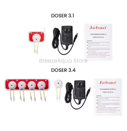 Jebao Jecod Smart Aquarium Automatic Dosing Pump Doser 3.1/3.4/MD