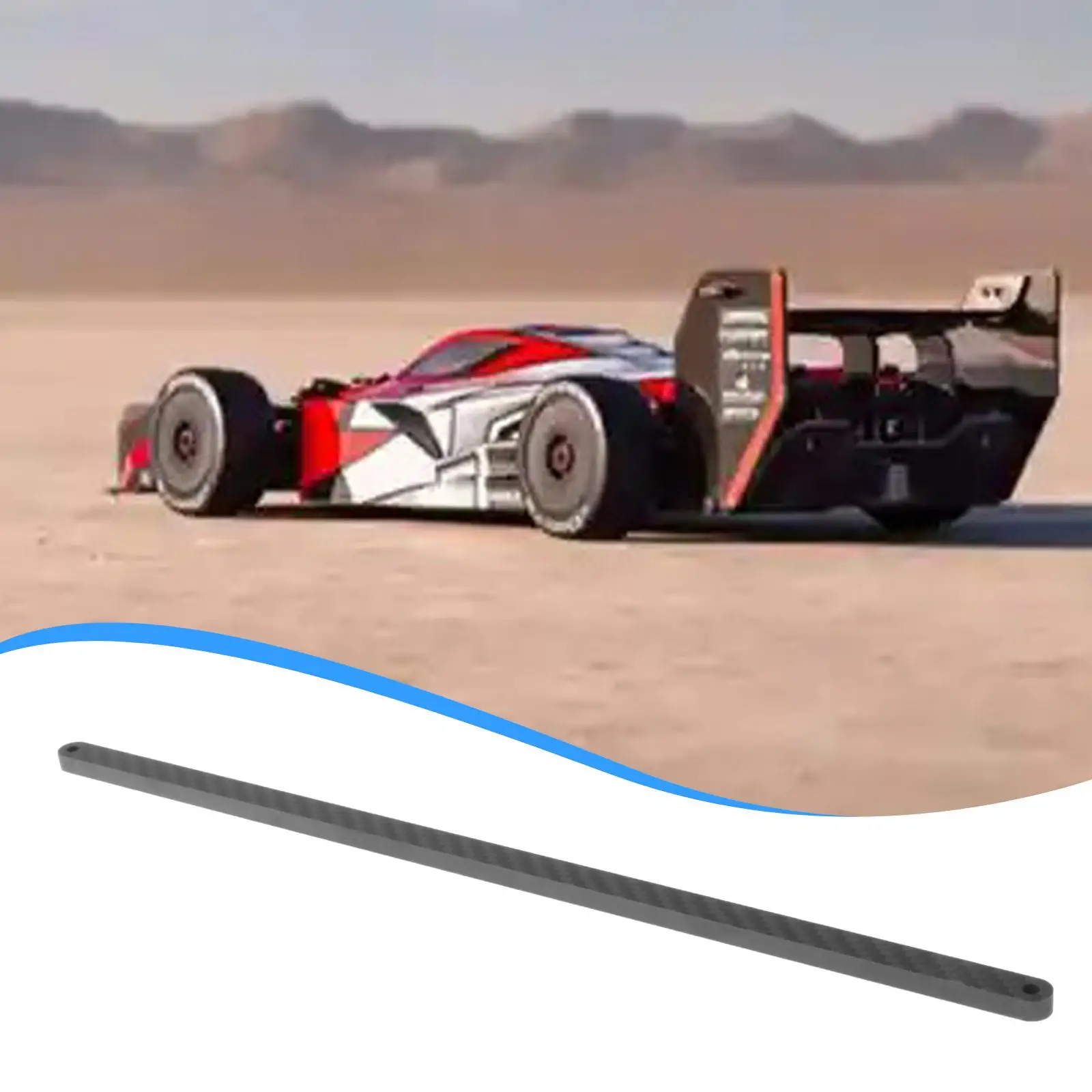 센터 섀시 브레이스 교체 지원 수리 경량 유지 관리 고성능 RC 자동차 견고한 1:7 스케일 업그레이드 부품