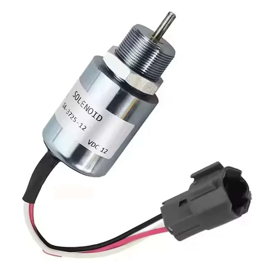 

1x12 В стопорный электромагнитный клапан для Mitsubishi S4L S3L L3E электромагнитный клапан для выключения 30A87-20404 30A87-10044 30A87-20400 PJ7415748