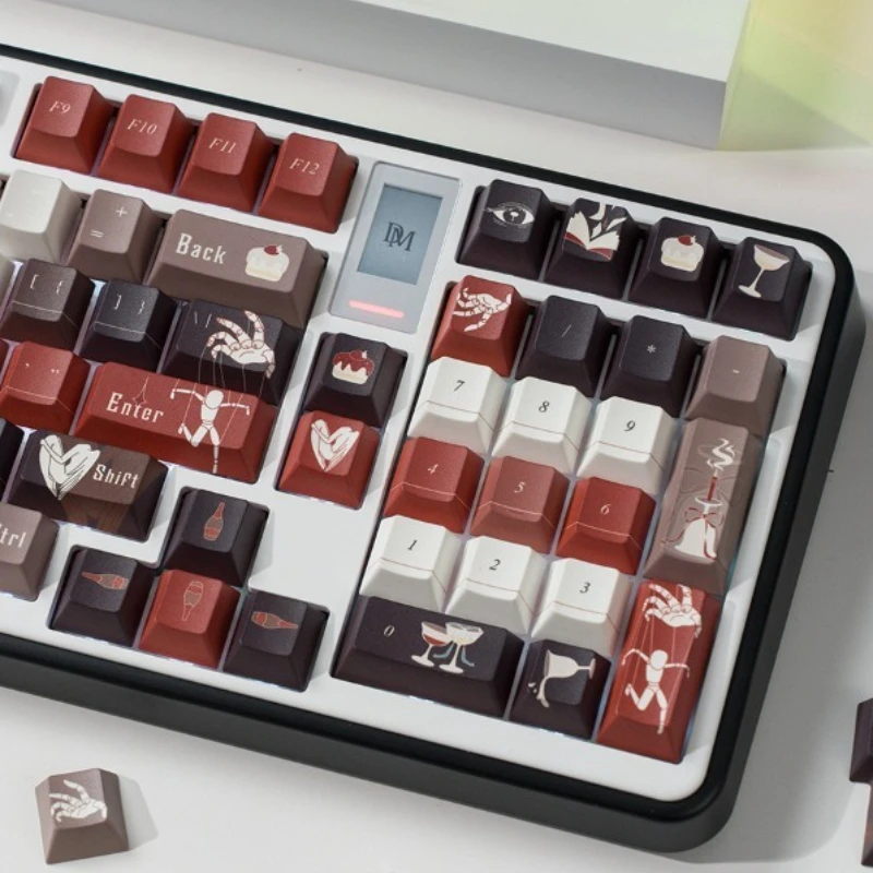 Which One Is Me Theme Keycaps Set Customized PBT Sublimation Cherry Profile Keyboard Cap Gaming Mechanical Keyboard Accessories