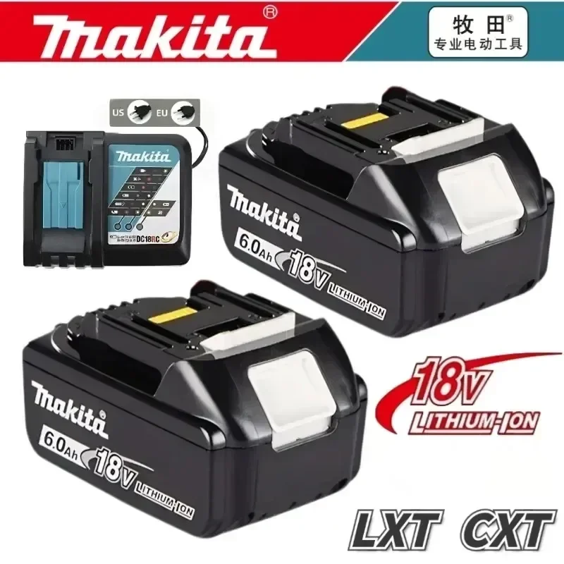 

618 Makita 18V Battery 6.0Ah original battery for MAKITA tool BL1830B BL1850B BL1850 BL1840 BL1860 BL1815 Replacement battery