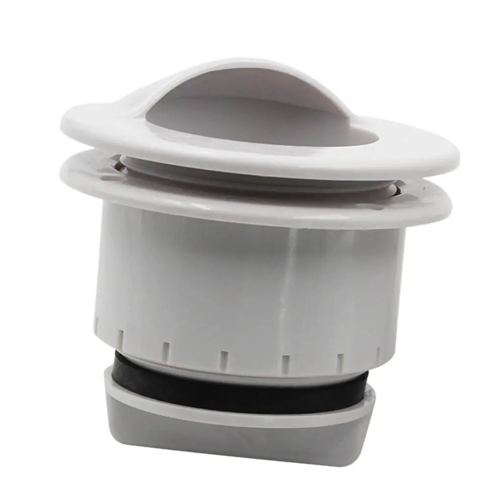 

60mm Boat Scupper Outlet Plastic Marine Water Drain Plug & Seal Ring for Yacht Speedboat Etc Boat Accessories Marine