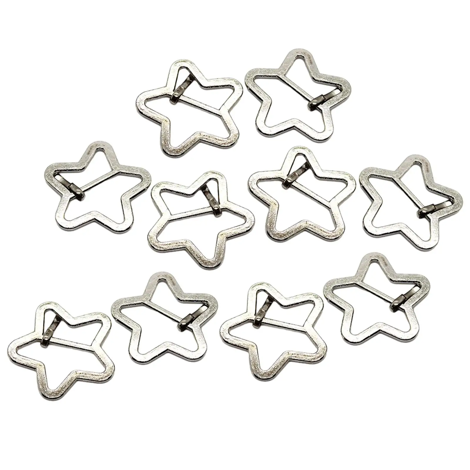 10 Pieces Metal Roller Buckles Belt Buckle Hardware High Quality Replacement Pin