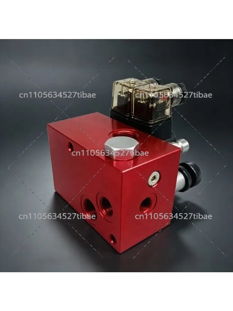 Hydraulic Lift Valve Bank ET02 02SV Double Speed Double Valve Threaded Cartridge Solenoid for Lift Platform