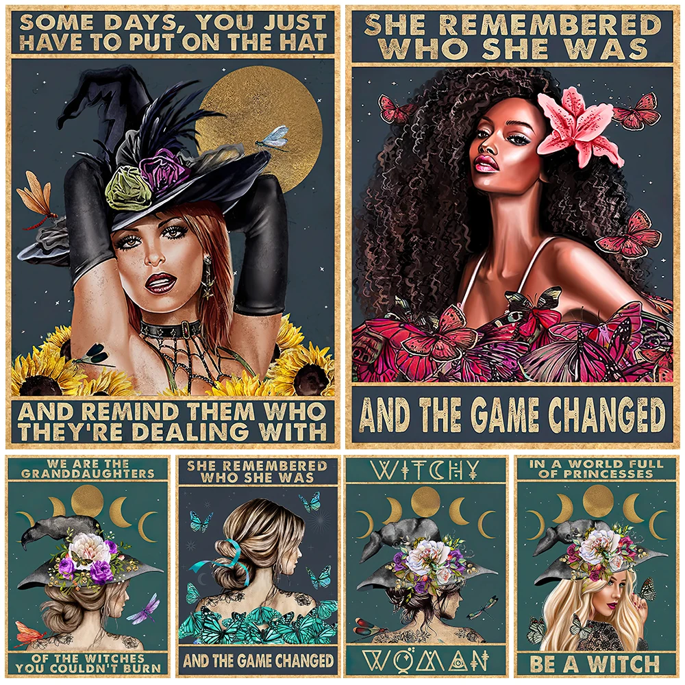 Boho Witch Wall Art… - image