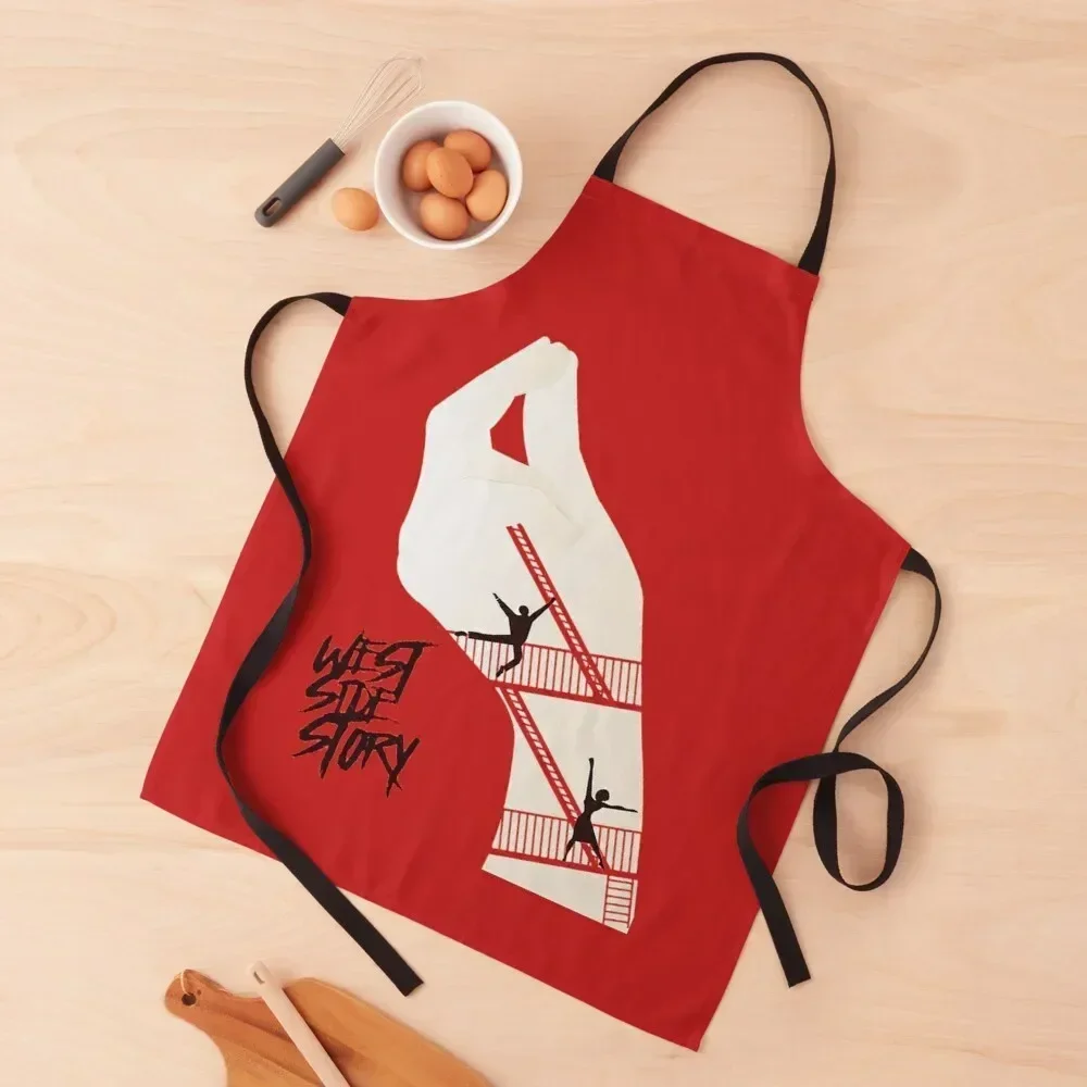 

West Side New Story Apron For Hairdresser kitchen clothes for men Apron