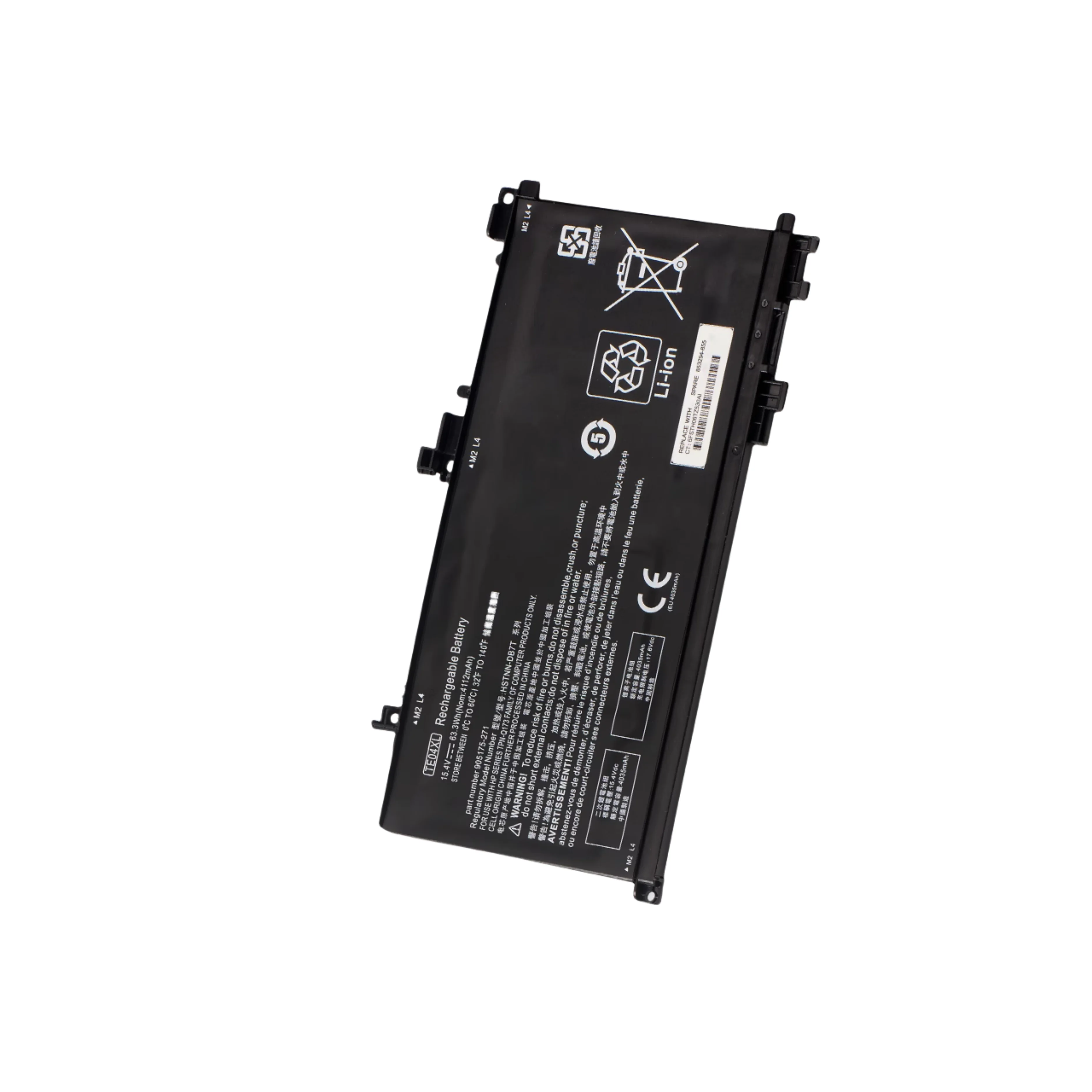 

TE04XL 4112mAh 15.4V 63.3WH