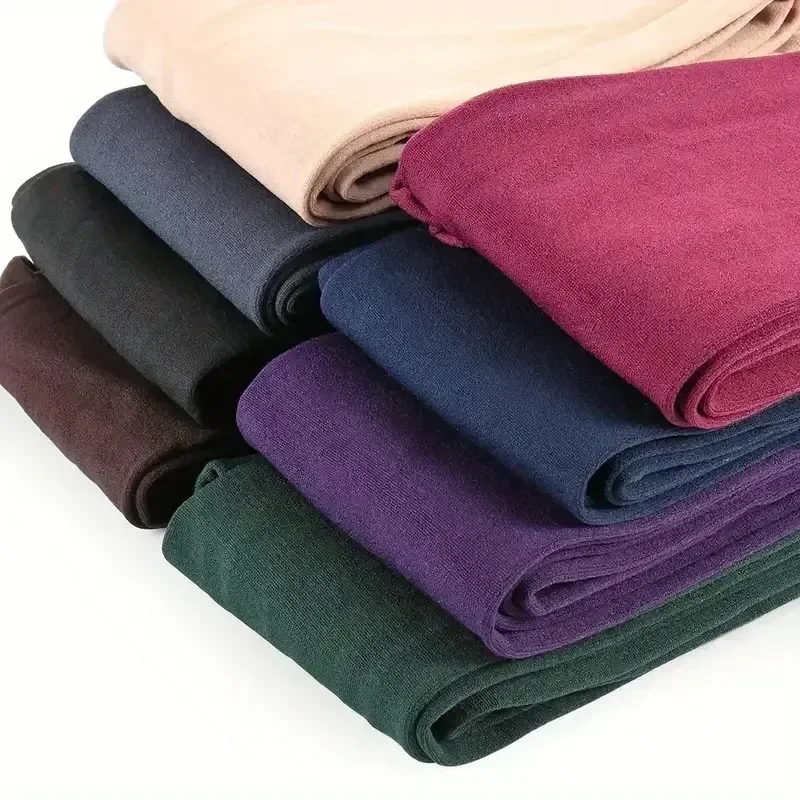 Autumn Winter Fleece Leggings for Women Velvet Warm Stocking Pantyhose Tights Leggings High Waist Elastic Slim Sexy Stockings image 4