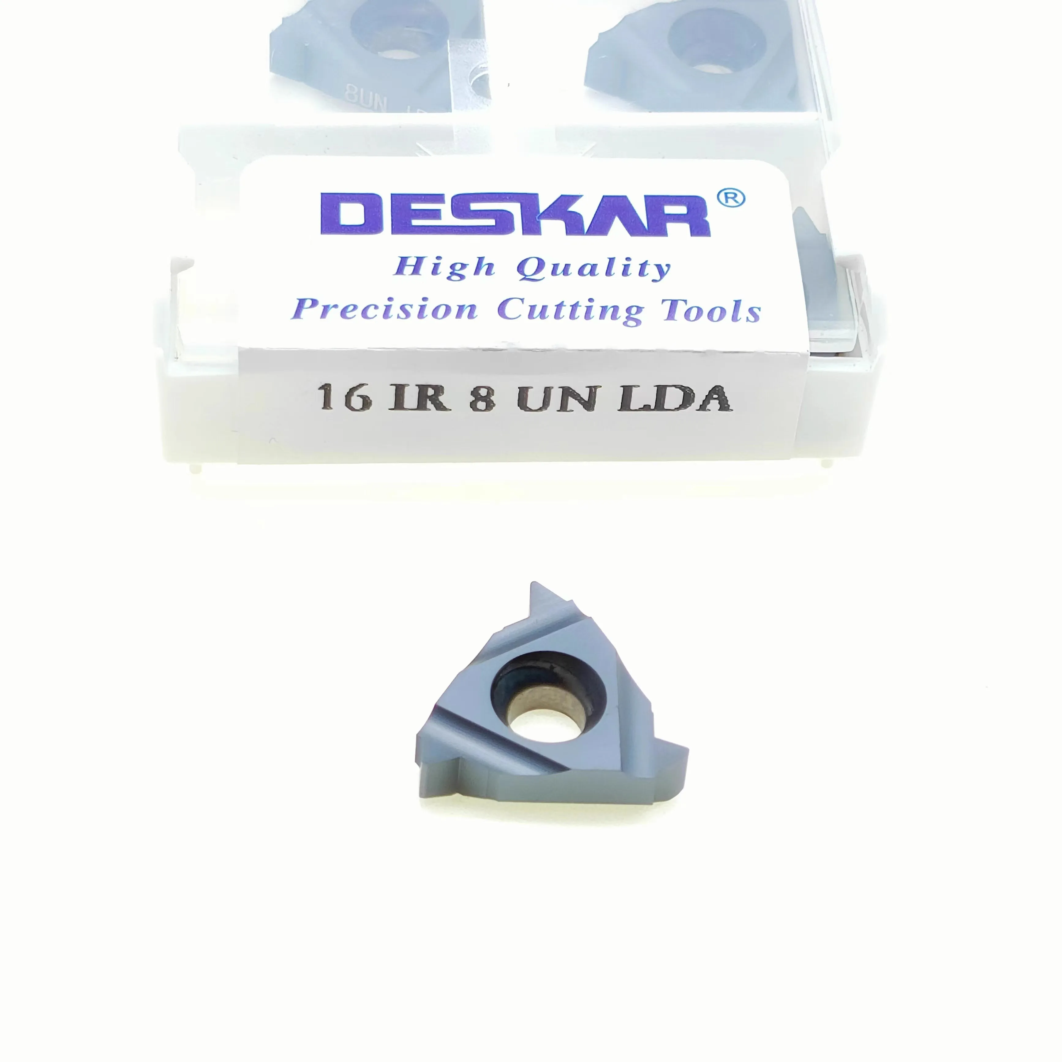 

DESKAR Original 16ER 16IR 8UN 10UN 12UN 14UN 16UN 18UN 20UN 24UN LDA LDC Thread Carbide Inserts CNC Lathe Cutter Tool Parts 16ER