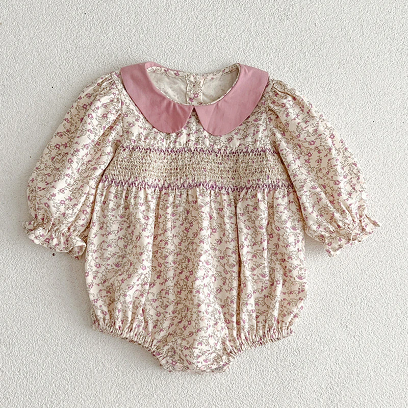 Primavera autunno bambini neonate manica lunga sorelle dolci stampa vestito pagliaccetti infantili bambini neonate vestiti da principessa