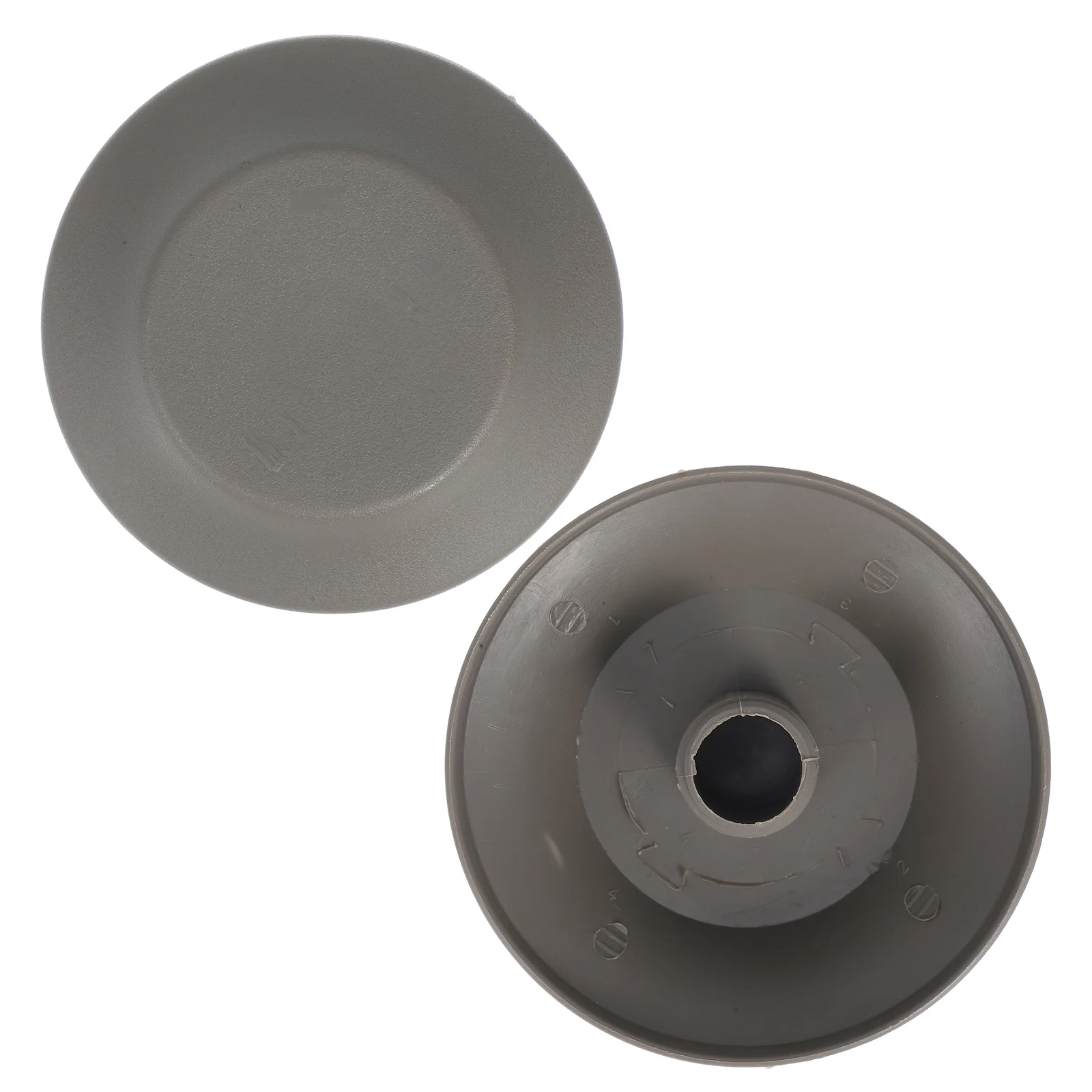 

2pcs Umbrella Cap Replacement Light Grey Top Accessories Plastic Patio Umbrella Tip Cover Repair Outdoor