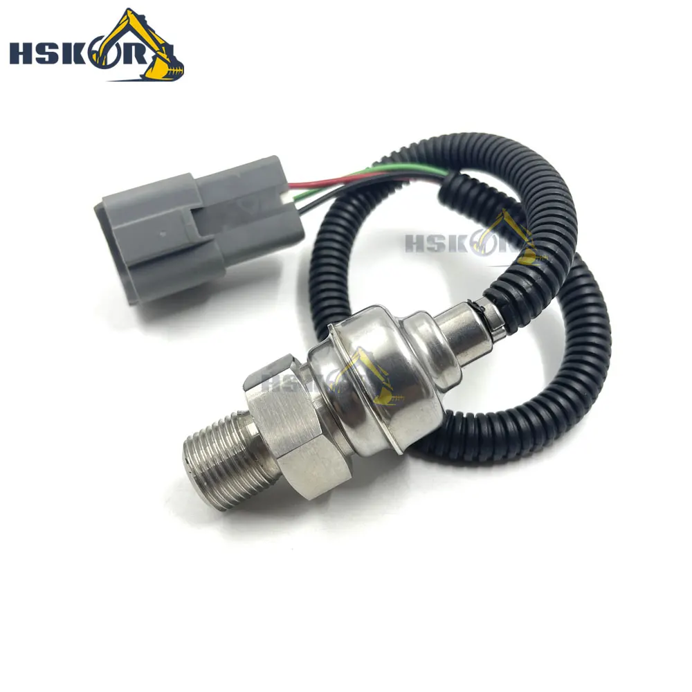 Hydraulic Pump Pressure Sensor 7861-93-1610 Compatible for PC228 PC1800 WA1200 BR100JG D155AX D375A HM350 - Heavy Duty Construc