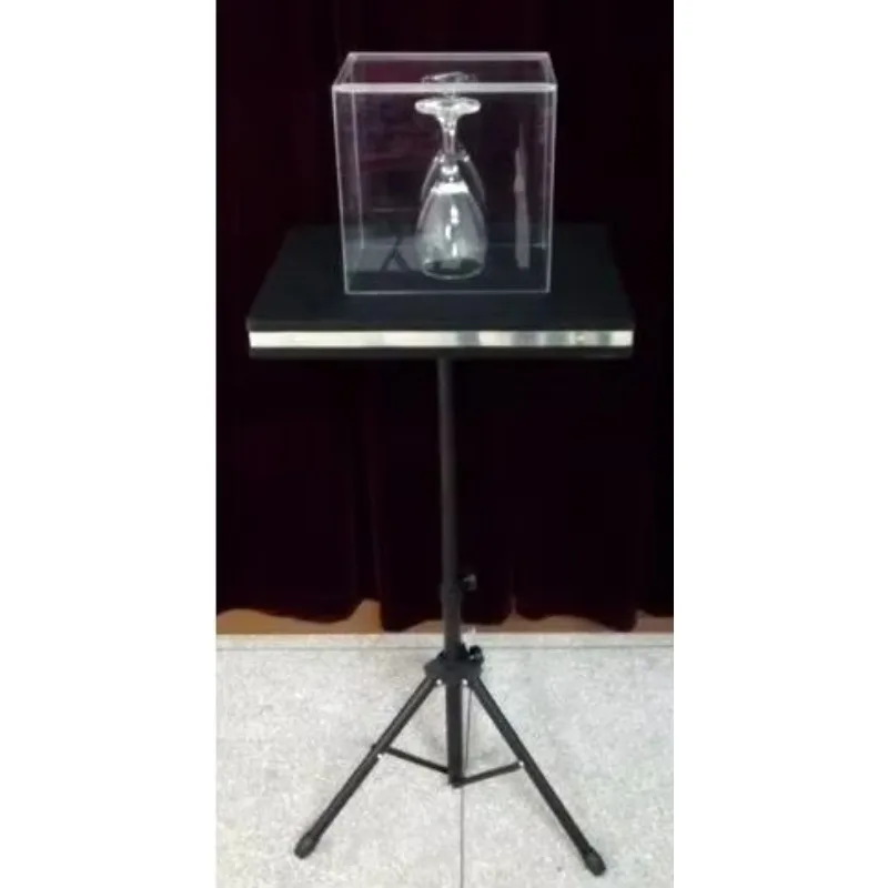 Glass Breaking Table And Aluminium Case Magic Table Combination Tricks Stage Gimmick Illusions Accessories Mentalism