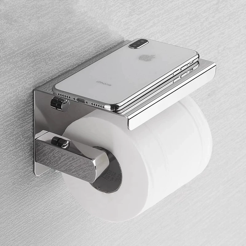 

Держатель для туалетной бумаги из нержавеющей стали 304, водонепроницаемая коробка для рулонной бумаги, держатель для коробки для салфеток, аксессуары для ванной комнаты