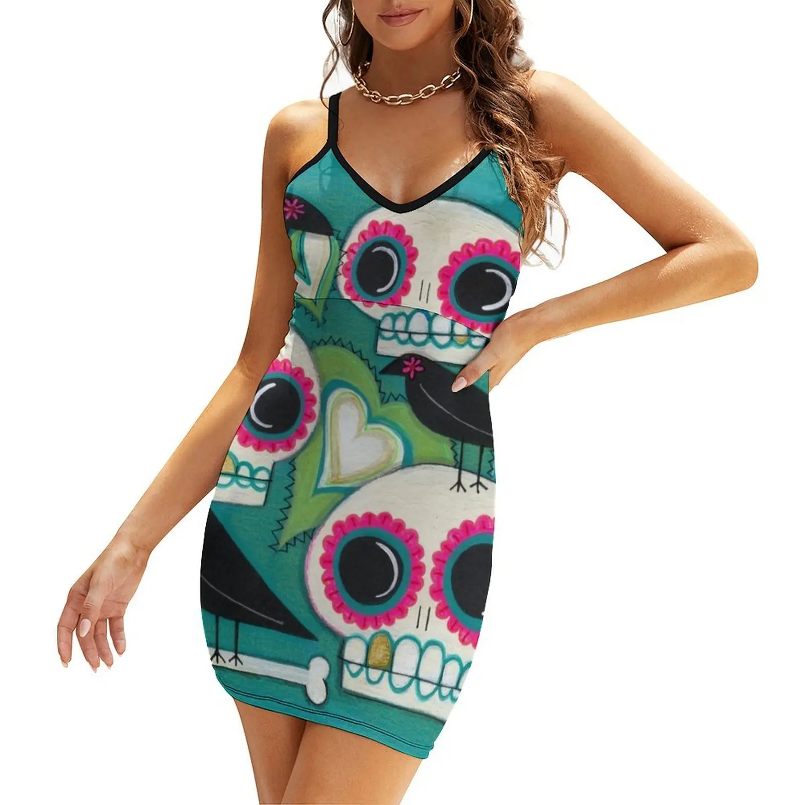 

Skulls & Crows Sling Dress dress women summer Dress women women's clothing summer 2025 novelties women's summer dresses 2025