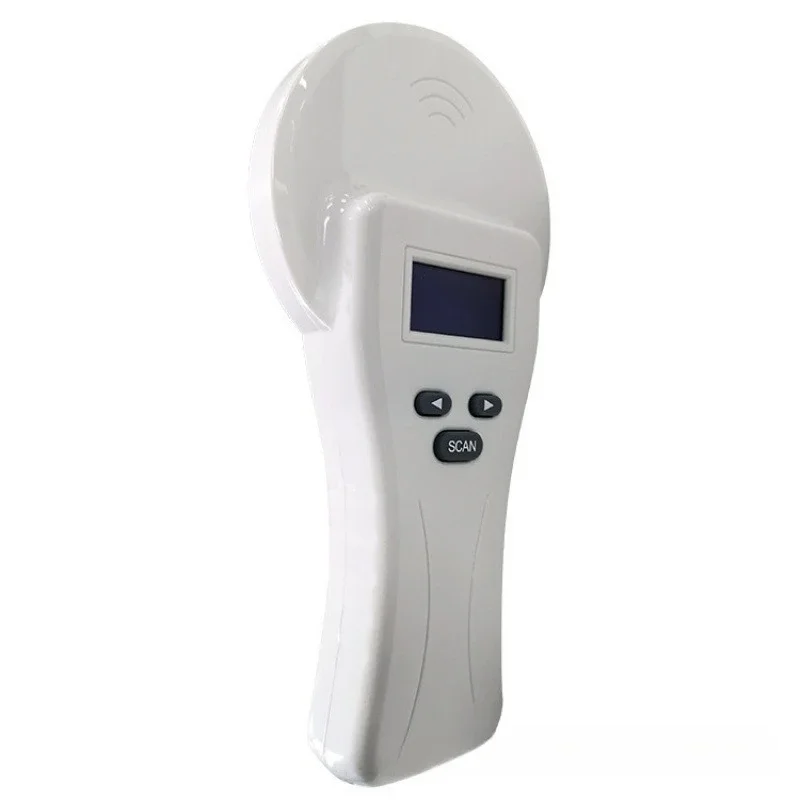 Animal chip reader, chip scanner, temperature label scanner
