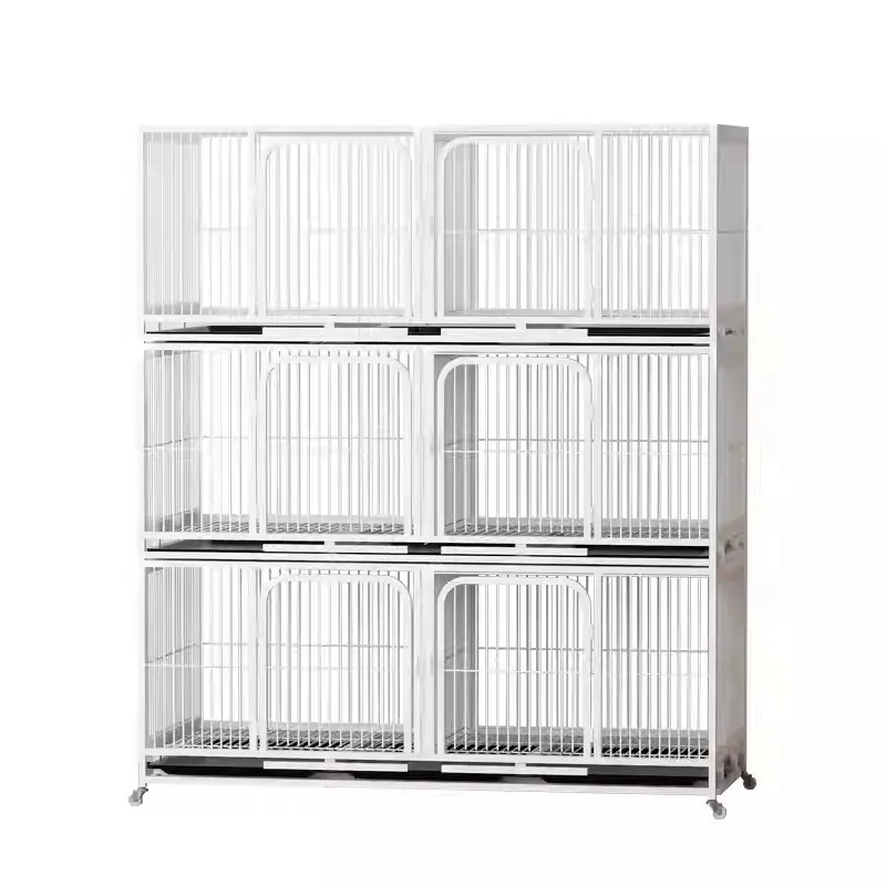 

Cat cage breeding cage Three-layer cat house Cat breeding cage Partition mother-child cage Double-layer foster dog cage