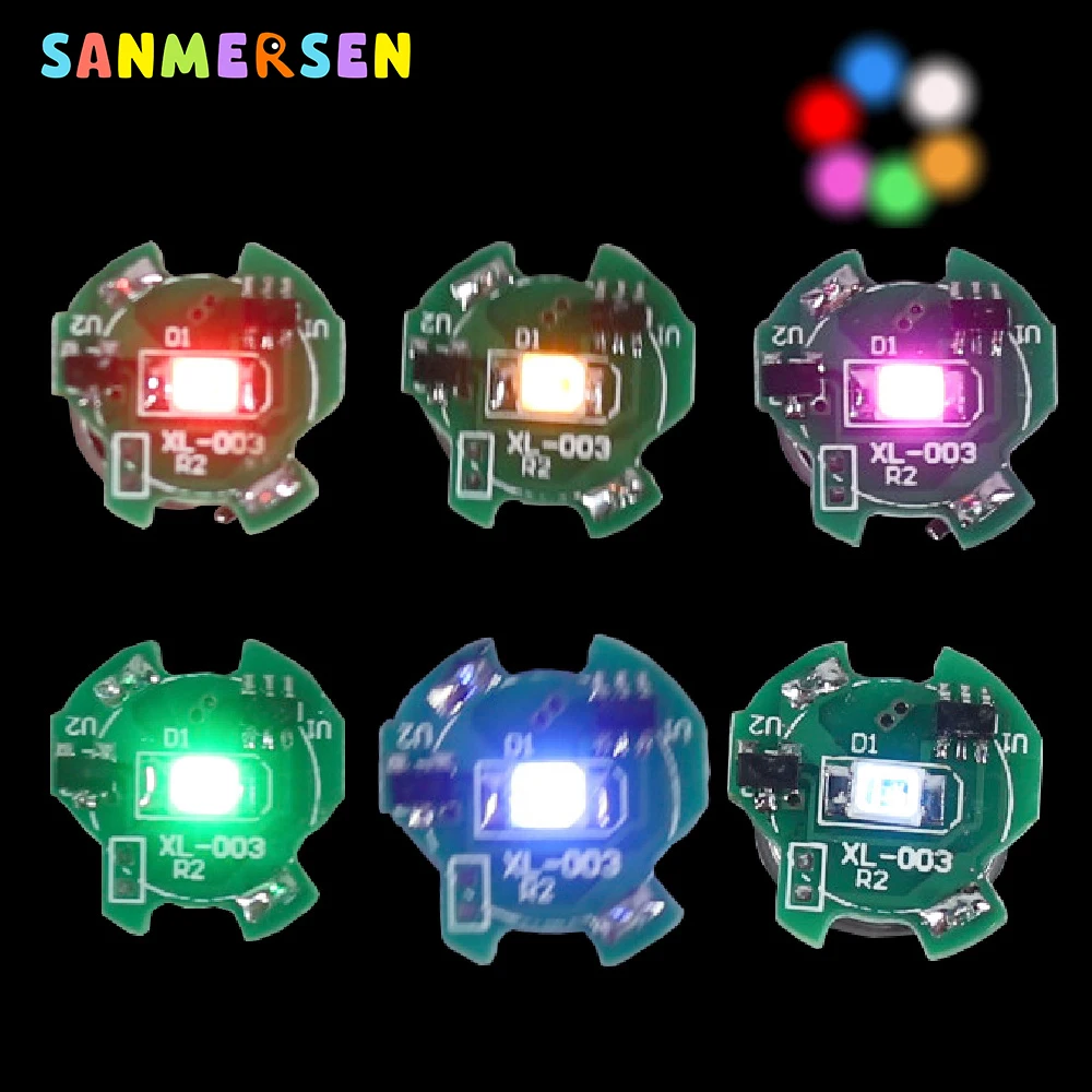 1 szt. Magnetron LED Light DIY modelowanie Mini Super jasność bezprzewodowa lampa zabawki Model magnetyczny przełącznik kontroli indukcyjnej światła