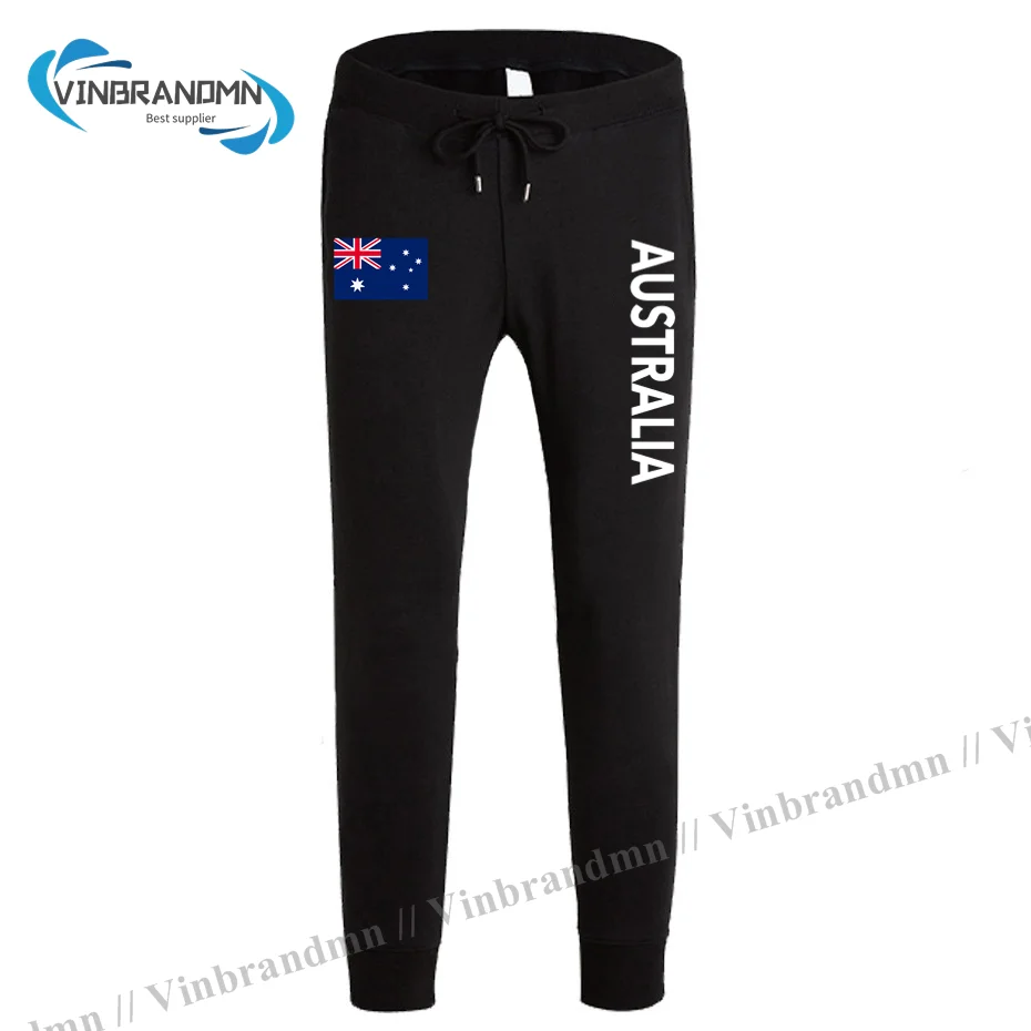 

Commonwealth of Australia mens Sweatpants men's Australia flag workout Sporting pocket sweat 2021 new AUS Australian Long Pants