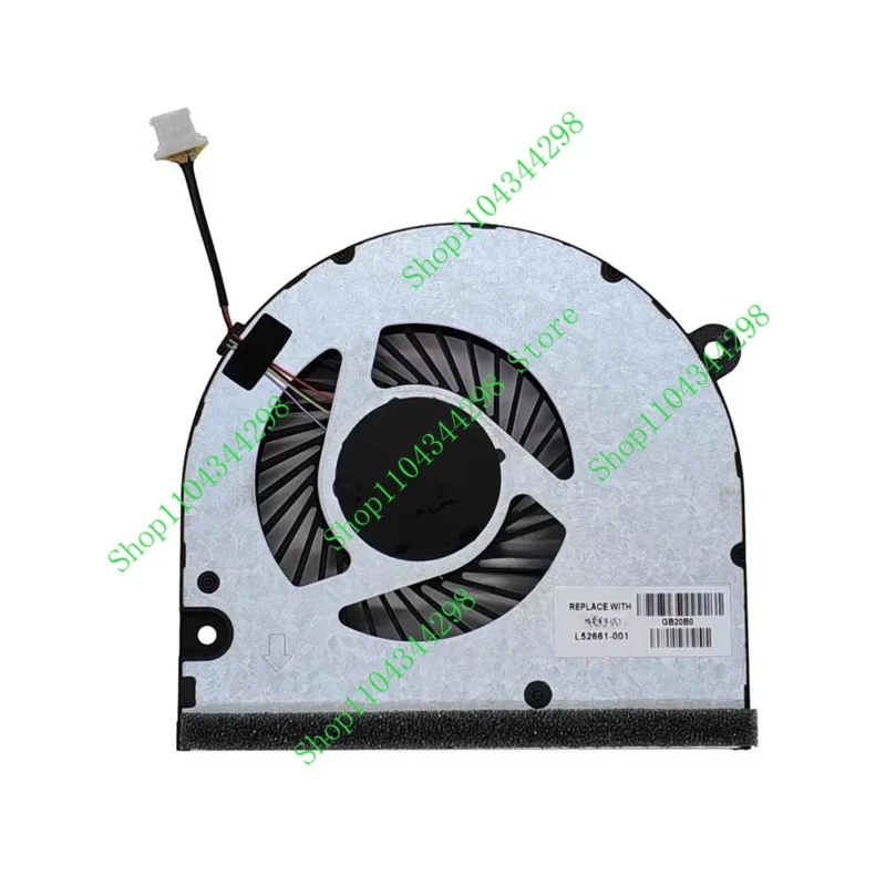 PJSE CPU Cooling Fan Replacement for HP Envy 17M-CE L52661-001 TPN-Q195, NOT for HP Omen 17-CE
