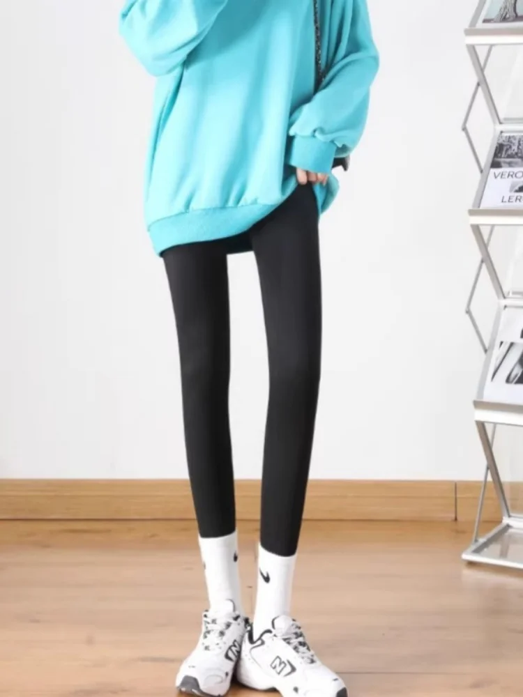 

Модные женские тонкие брюки для йоги с высокой талией, длинные брюки с девятью точками, брюки с высокой талией, летний сезон