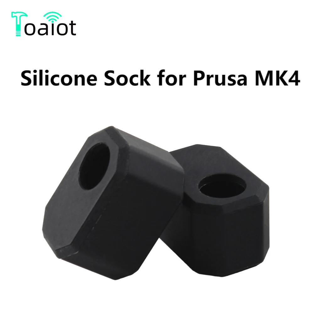 Per Prusa MK4 custodia in Silicone resistenza alle alte Temperature testa nera Hotend blocco estrusore calzino in Silicone accessori per stampante 3D