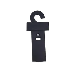 200pcs Plastic Hanging Clip Hook Buckle Clasps Garments Accessories Belt Products Package Display Pegs HK13