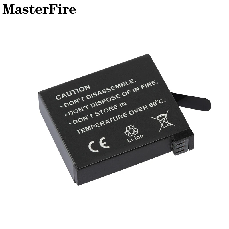 3.8V 1600mah Replacement Battery AHDBT-401 for GoPro Go Pro Hero 4 Hero4 Black Silver HD 4K Batteries Action Camera Accessories