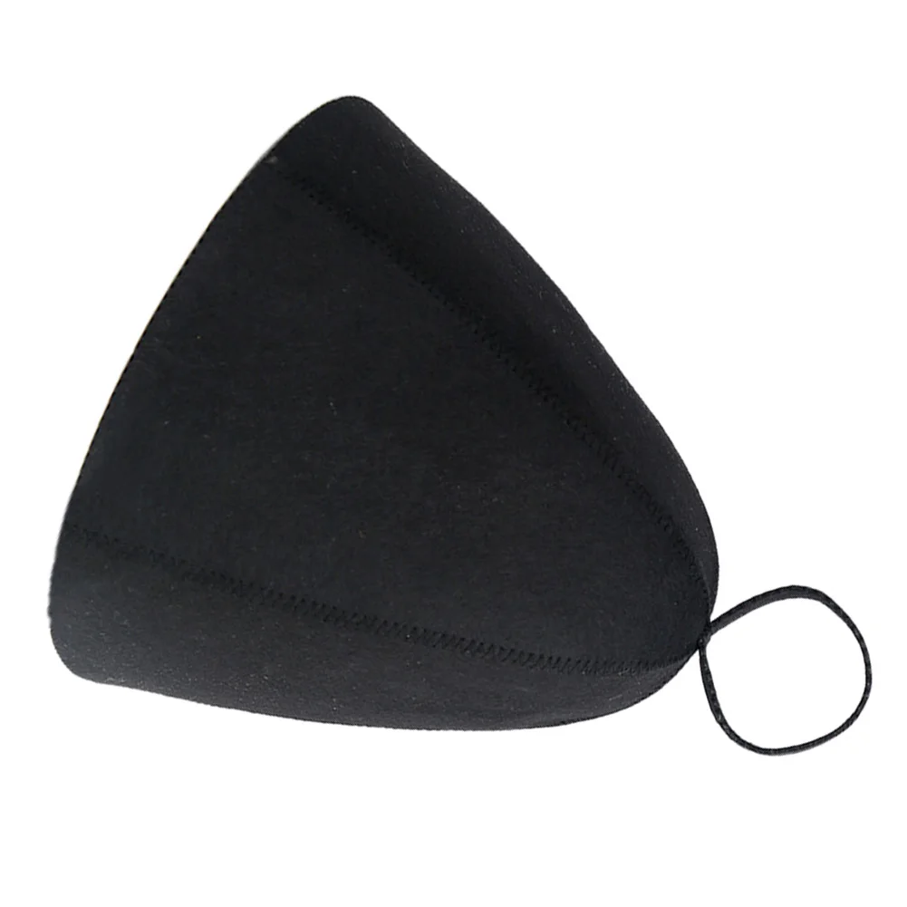 1PCS Thicken Wool Felt Sauna Hat Black Hair Protection Spa Sauna Accs For Bath Protection Sweat Steam Waterproof Handmade Felt