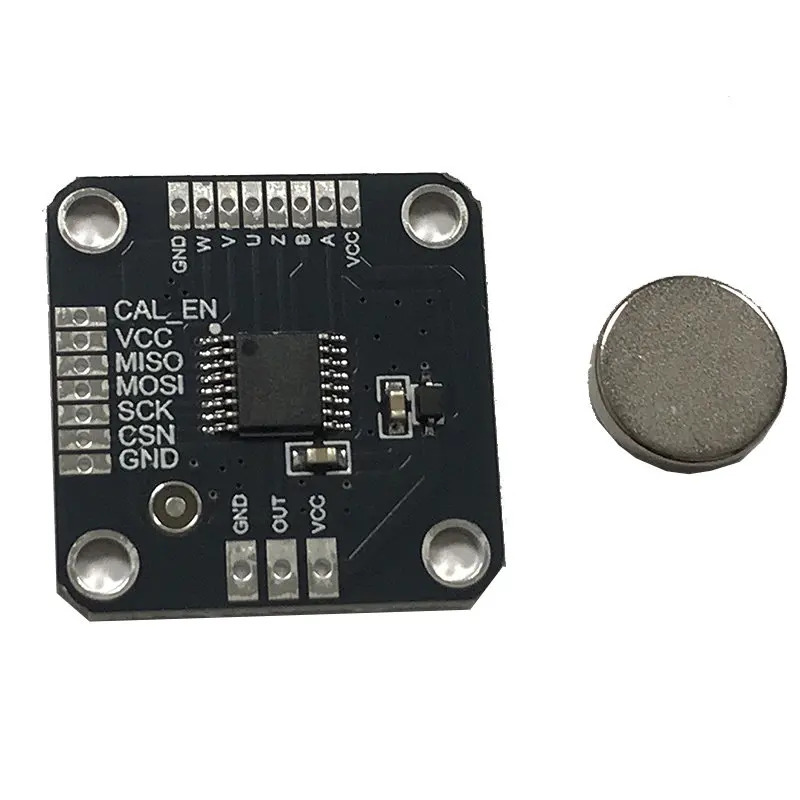 MT6835 Magnetic Encoder Module PWM/SPI Brushless Motor 21BIT Encoder Send Magnet Replace AS5048
