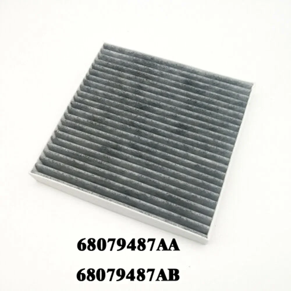 Yubao New Carbon Cabin Air Filter Fit for Dodge 2011-2019 Durango For Jeep Grand Cherokee 68079487AA 68079487AB