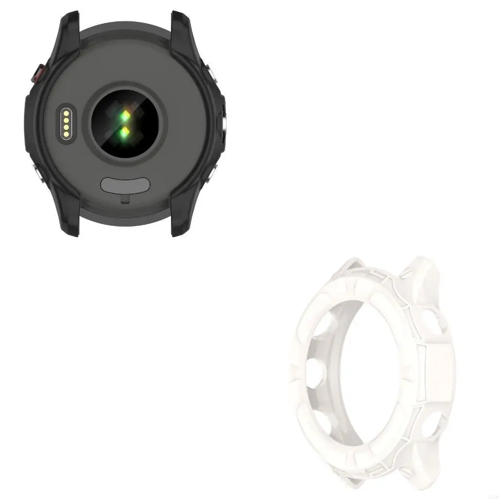 

462E for Smart Watch TPU Bumper Cover for Forerunner255 Lightweight Protective for Sh