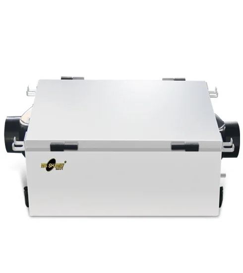 Pipeline dehumidifier, wall-mounted high-power workshop basement pipeline exhaust dehumidifier
