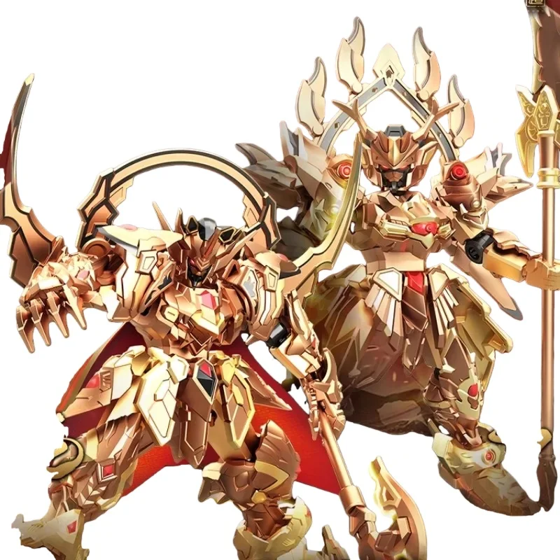 NewSEMBO BuildingBlock Man Monteren Speelgoed Mecha Genesis of Legend Limited Edition Azure Draak Witte Tijger Actief Model Kinderen Speelgoed