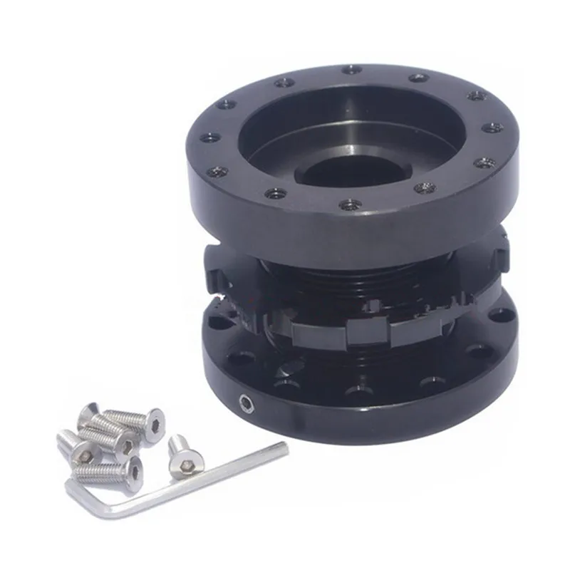 

Universal Cars Aluminum Alloy Steering Wheel Spacer Adjustable Height Adapter Steering Wheel Lift Connector Racing Accessories