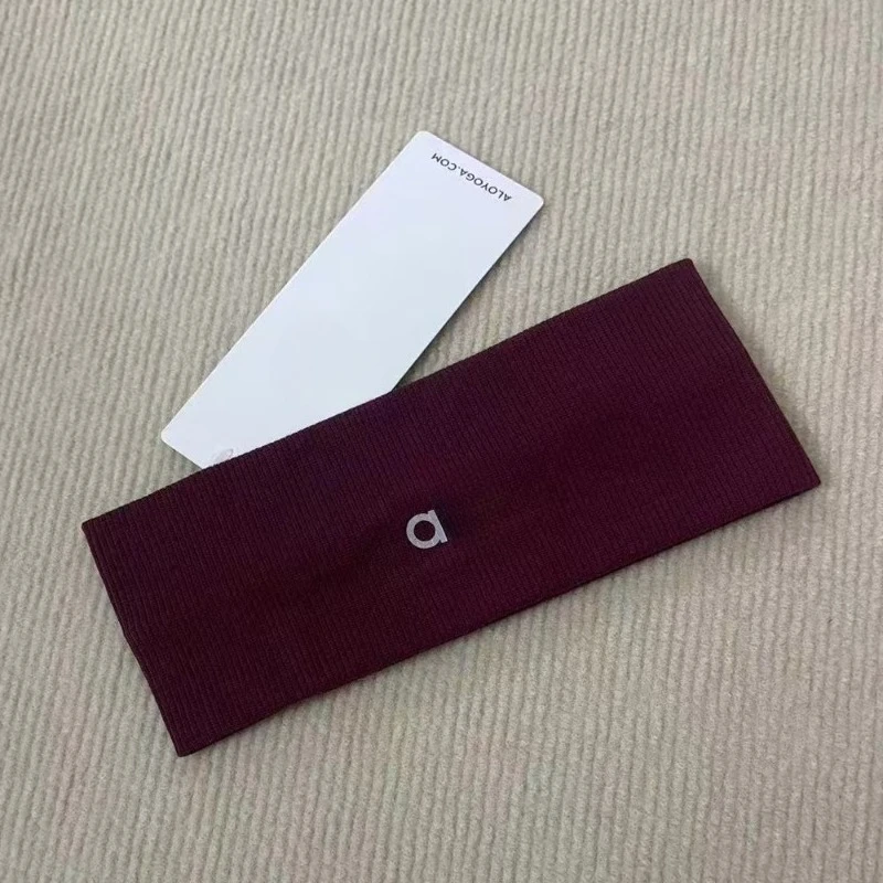 عصابة رأس محبوكة واسعة، وشاح رأس رياضي ممتص للعرق ومضاد للانزلاق، عصابة رأس لليوجا واللياقة البدنية للجنسين