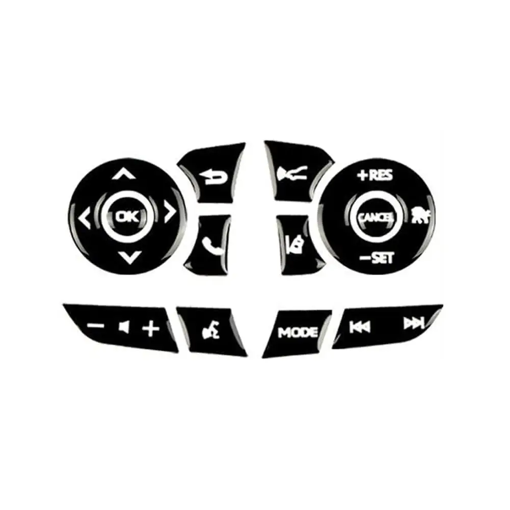 

Наклейки на кнопки на рулевом колесе для Harrier 80 серии Corolla Cross для Toyota 22-23, аксессуары для крышки рулевого переключателя