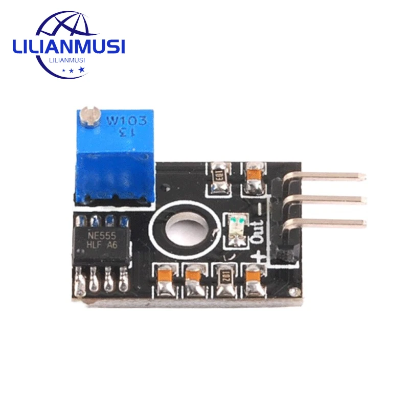 

50pcs NE555 Pulse Output Adjustable Module Square Wave Output Multivibrator Signal Generator 333HZ-10KHZ