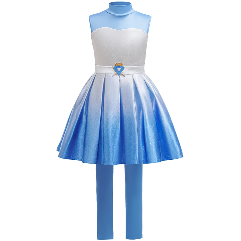 2026 Kinder Karneval Geburtstagsparty Kleidung Mädchen Königin Erbin Böse Märchenfigur Halloween Kostüm Mädchen Erbin Schwestern Top + Rock – Detail 36