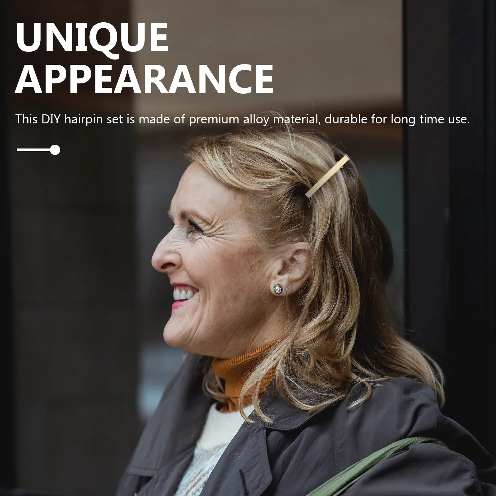 

60pcs Alloy Clips Simple Bobby Pins For Diy Hair Styling Decorative Headdress Making Accessories Hair Fixing Clamps