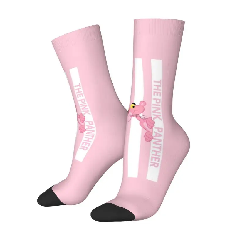 

На заказ забавные мужские пантеры милые обои платье носки унисекс дышащие теплые забавные носки с 3D принтом аниме экипажа