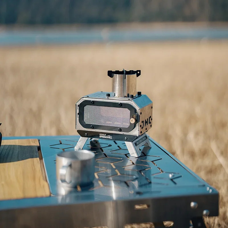 

Goout Springhill Stove Outdoor Camping Stove Camping Mini Incense Burner 2.0 Household Desktop Wood Stove Folding Portable Water