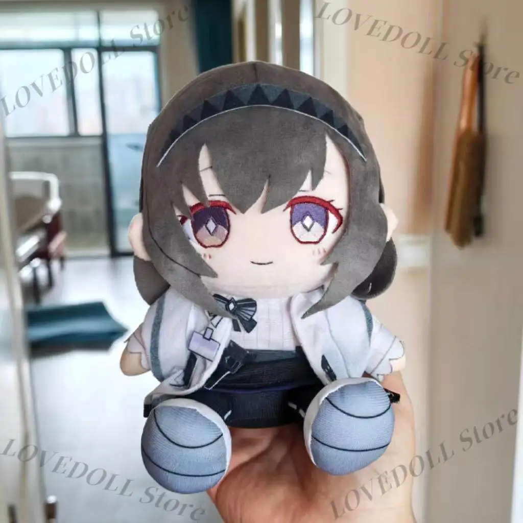 

Game Anime Arknights Priestess 20cm Anime Cartoon Doll Figure Model Sitting Posture Dress Up Pillow Plush Toy Cosplay Gift