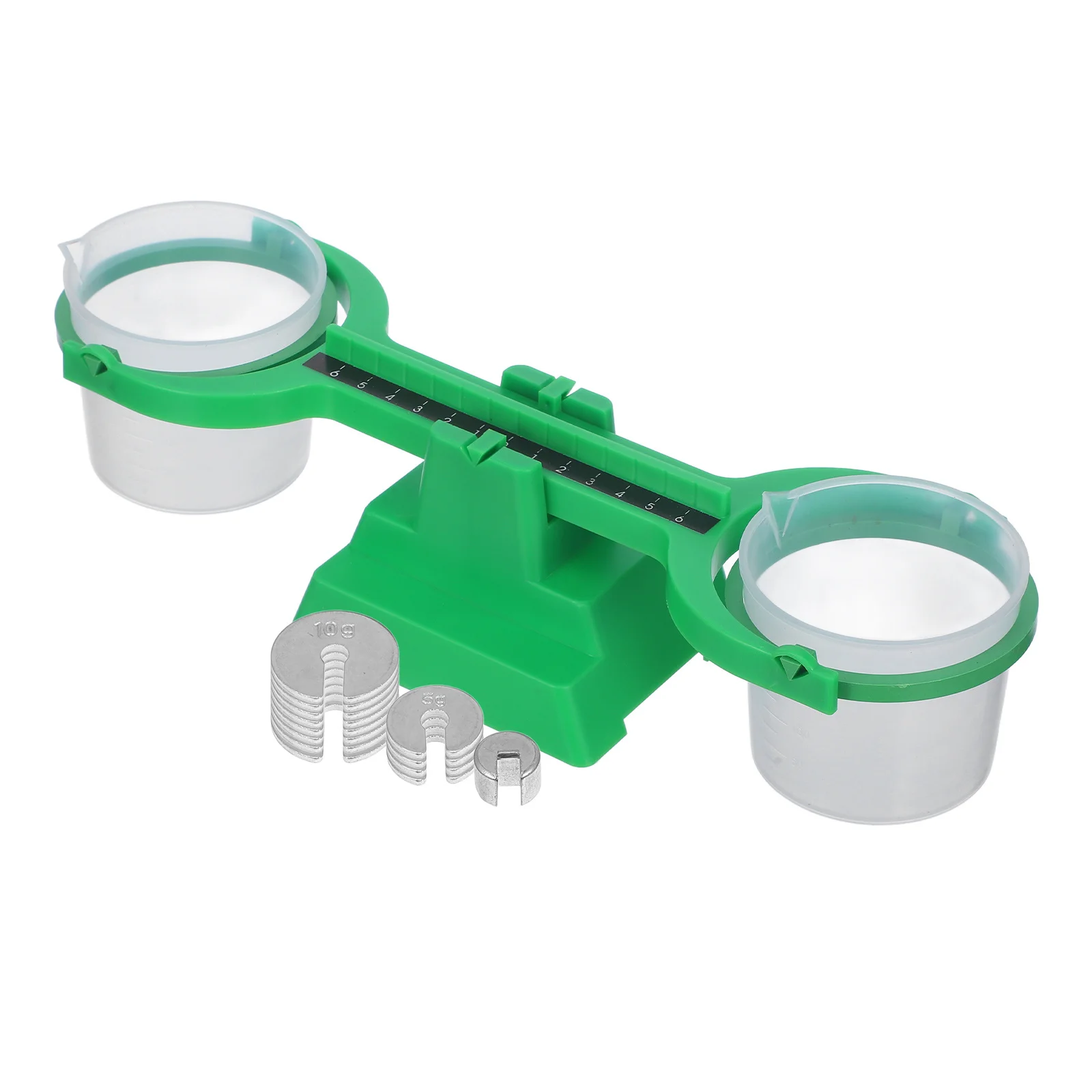 1 Set Math Balance Scale Portable Classroom Experiment Weighing Tool Scientific Laboratory Balance Scale For With Weights