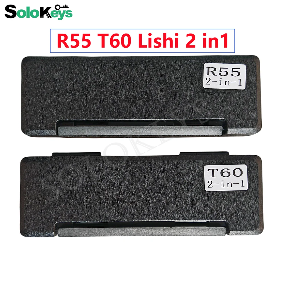 

SOLOKEYS R55 SS311 TESA T60 оригинальный Lishi 2 в 1 слесарные инструменты R55 для мексиканских FANAL замки T60 для TESA T60 Диммируемые цилиндры