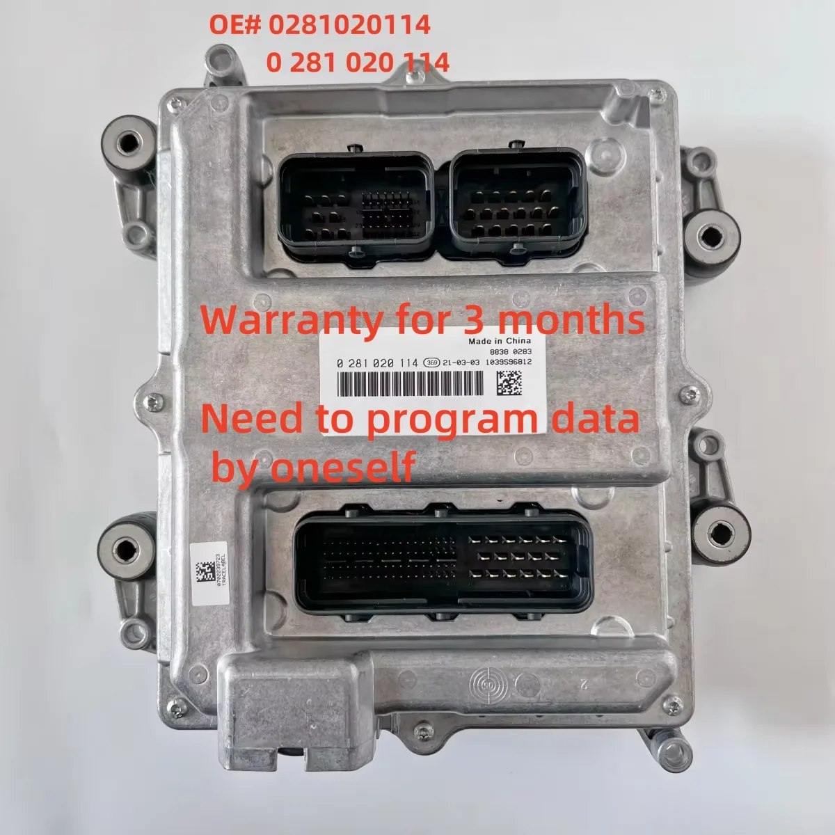 High quality 0281020114 0281 020 114 Engine Computer Board ECU Electronic Control Unit For Cummins Engine