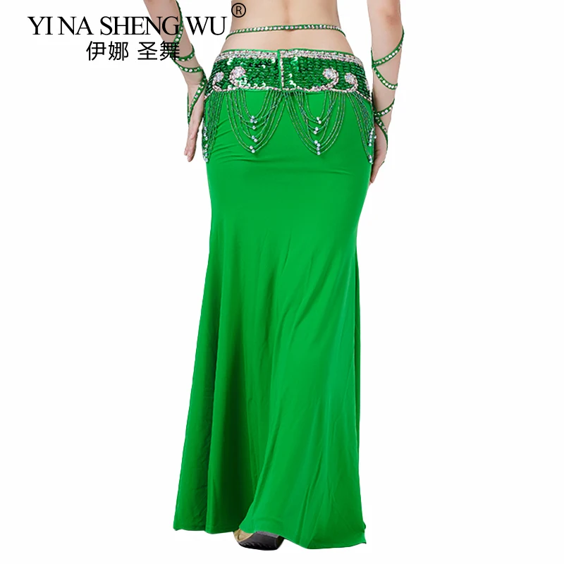New Belly Dance Skirts Lady Indian Dance Dress Sexy Women Belly dancing Gypsy Skirt Belly Dance Professional Performance Skirt