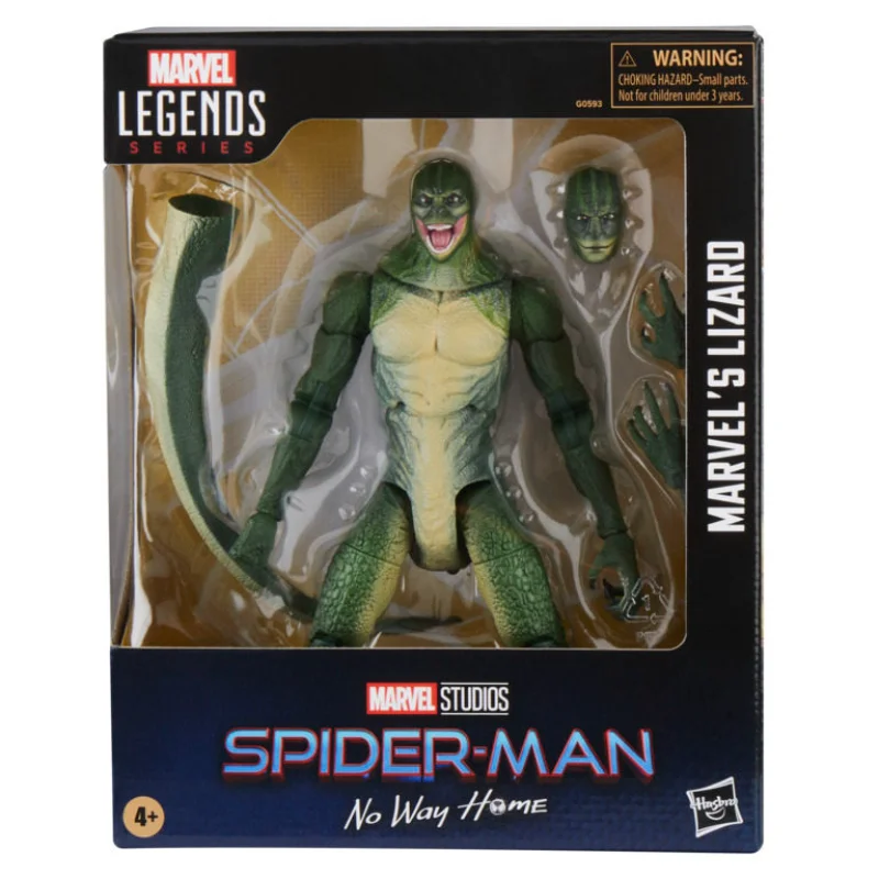

Коллекционная фигурка Hasbro Marvel Legends: Человек-паук, Профессор Лизард, Доктор Лизард (подарок)