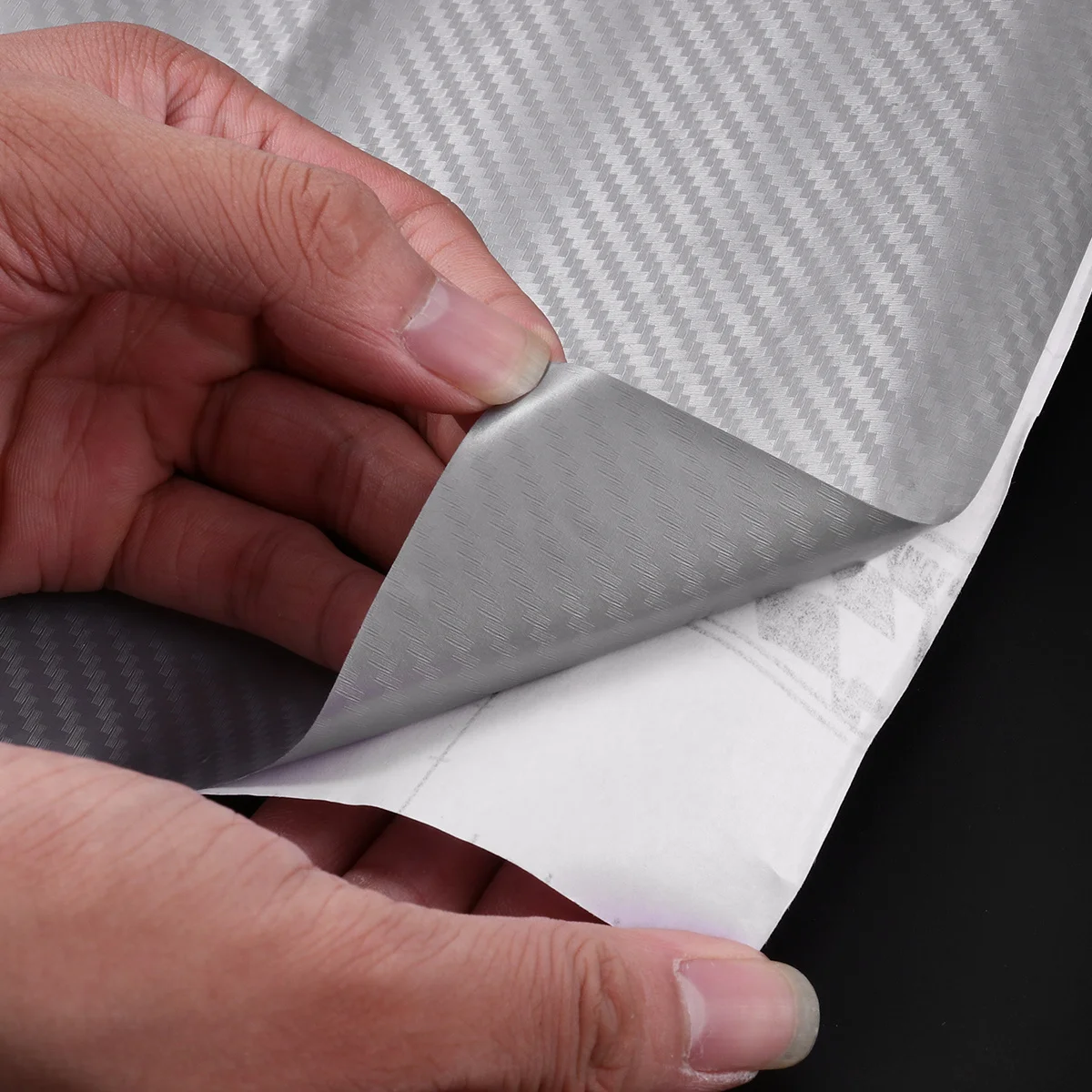 

Carbon Fiber Wrap Roll 127Cm Self-Adhesive Car Sticker Waterproof For Auto Motorcycle Laptop Furniture Window Decal Film