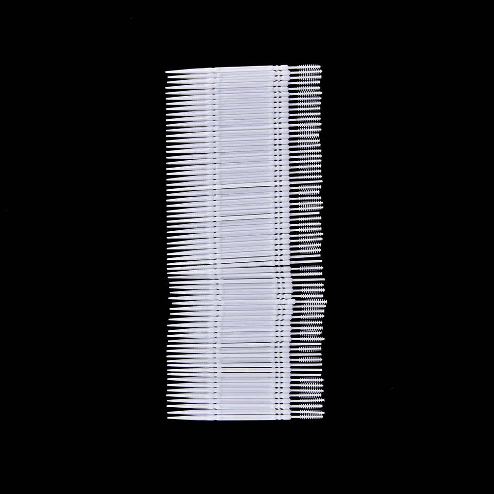1100 Sticks/box Pale toothpicks 2-way Interdental toothbrush Pick Plastic Dental Picks Mouth hygiene 6.5 Cm Toothbrushes